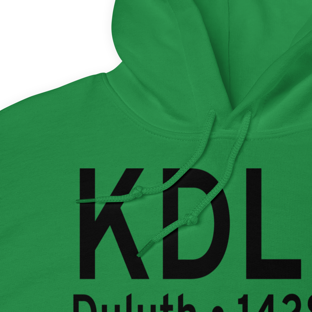 Duluth International Airport (KDLH) ICAO Hoodie Sweatshirt 