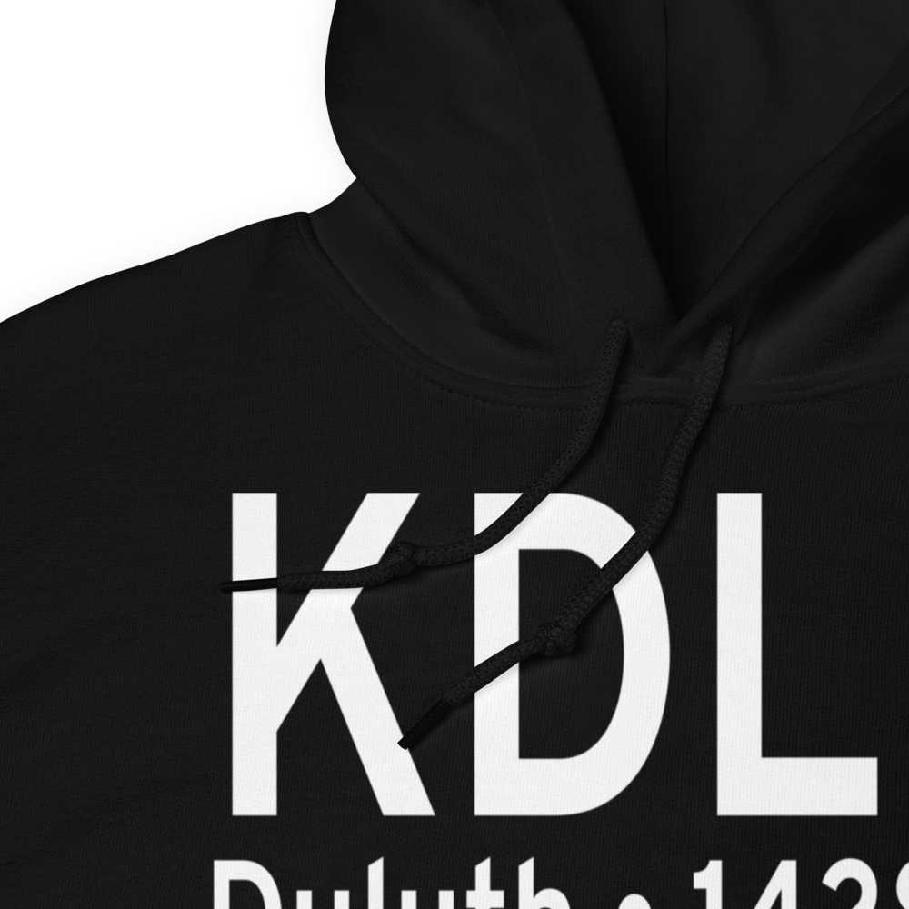 Duluth International Airport (KDLH) ICAO Hoodie Sweatshirt 