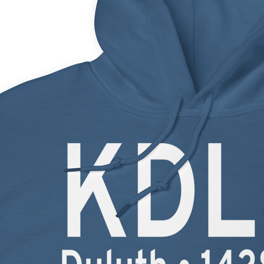 Duluth International Airport (KDLH) ICAO Hoodie Sweatshirt 