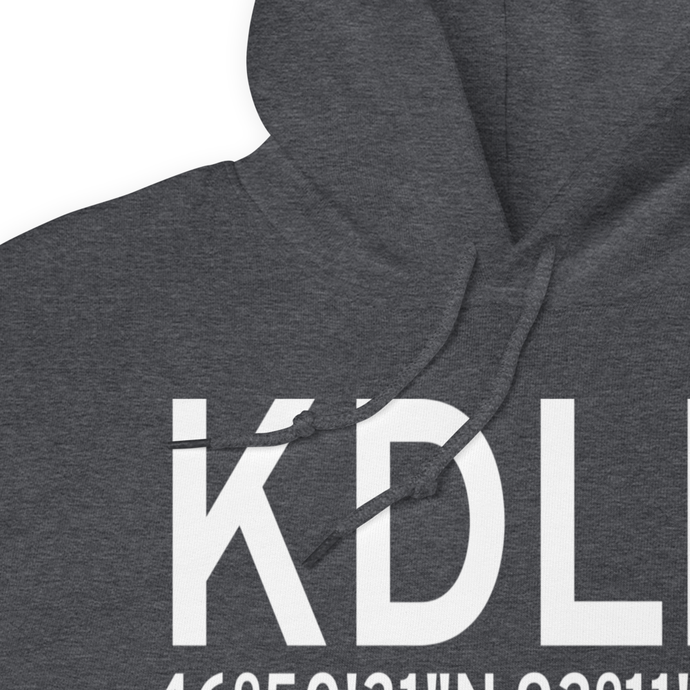 Duluth International Airport (KDLH) ICAO Hoodie Sweatshirt 