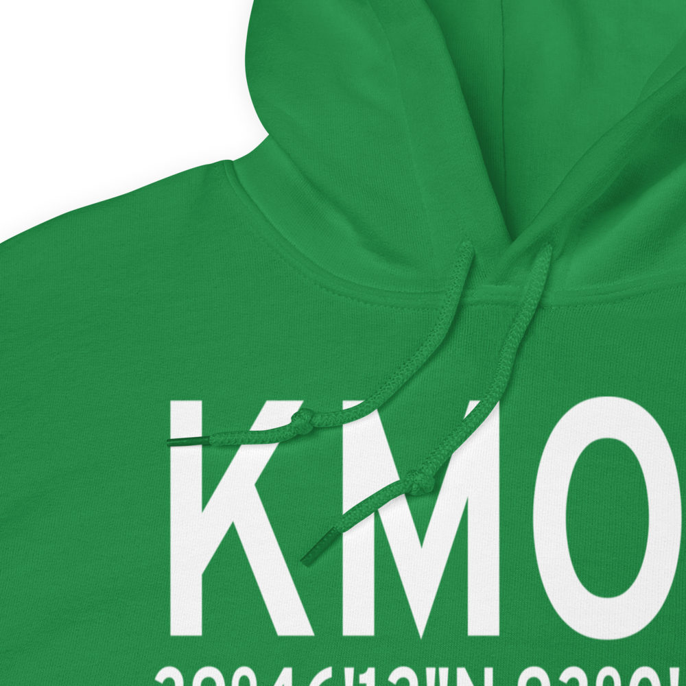 North Central Missouri Regional Airport (KMO8) ICAO Hoodie Sweatshirt 