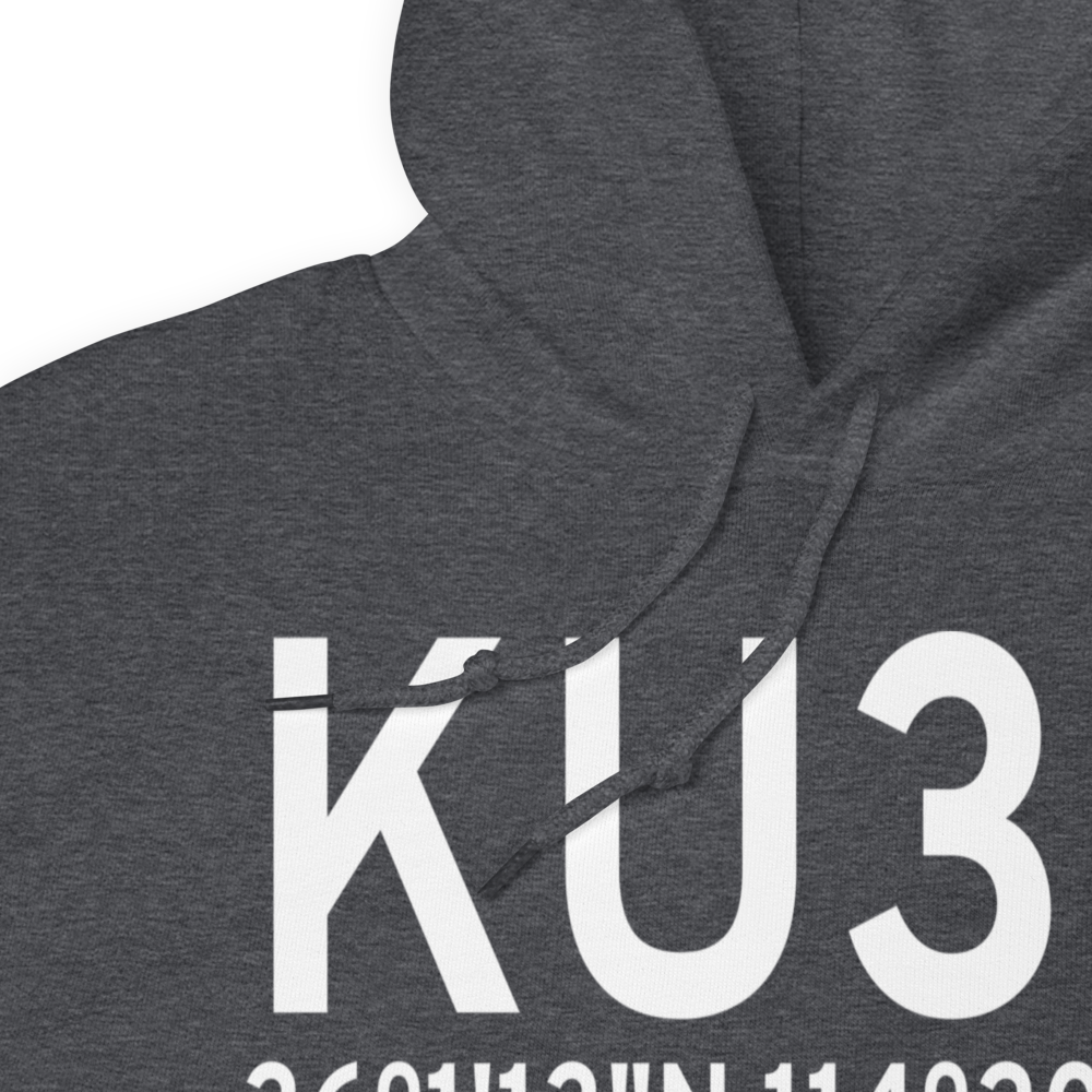 Temple Bar Airport (KU30) ICAO Hoodie Sweatshirt 