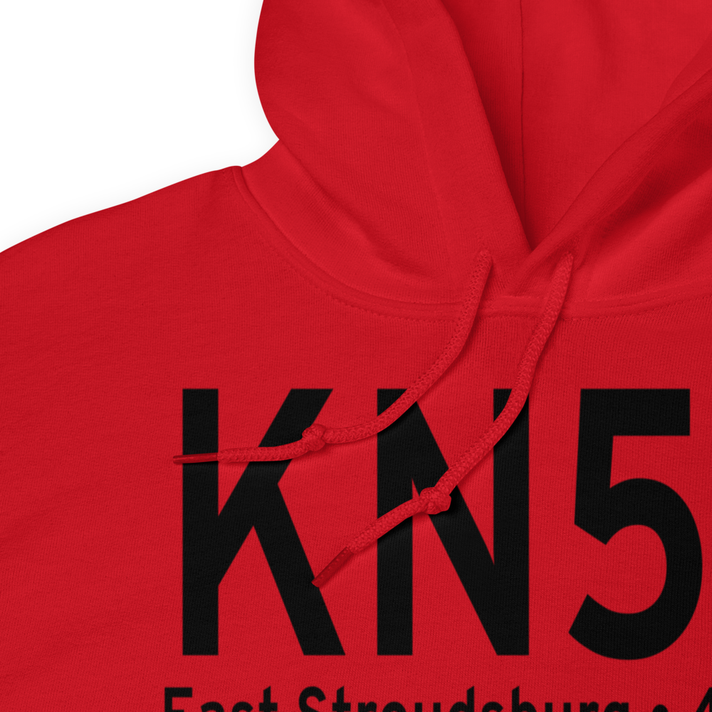 Stroudsburg Pocono Airport (KN53) ICAO Hoodie Sweatshirt 