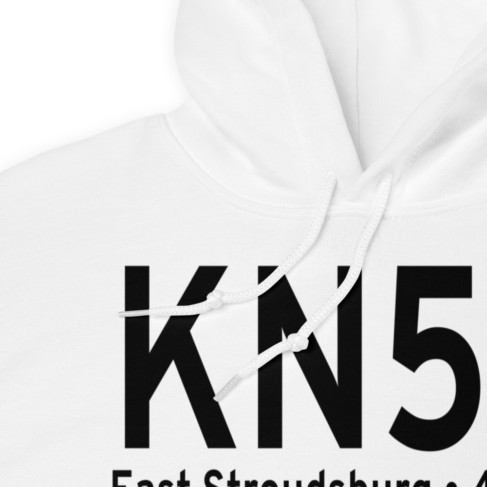 Stroudsburg Pocono Airport (KN53) ICAO Hoodie Sweatshirt 
