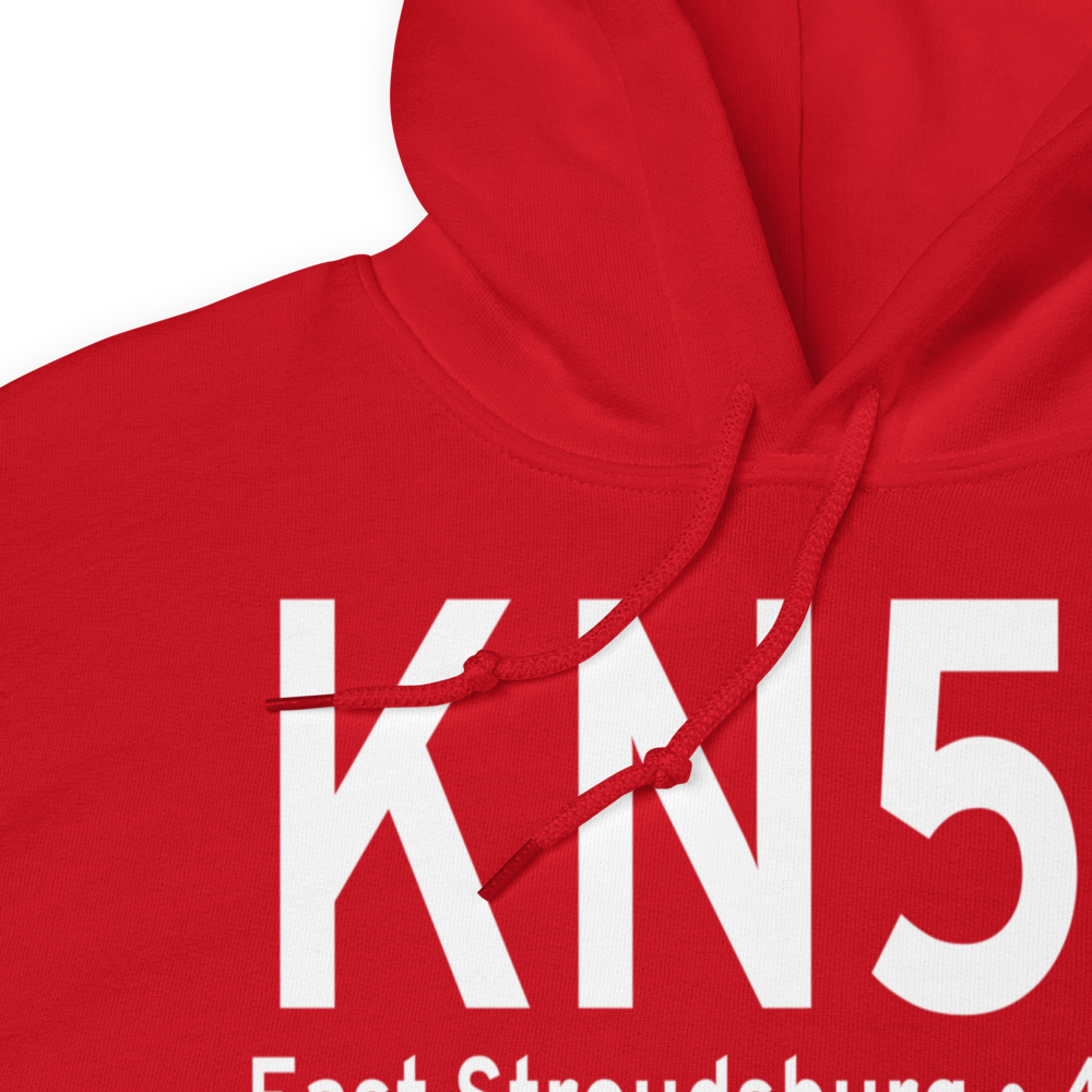 Stroudsburg Pocono Airport (KN53) ICAO Hoodie Sweatshirt 