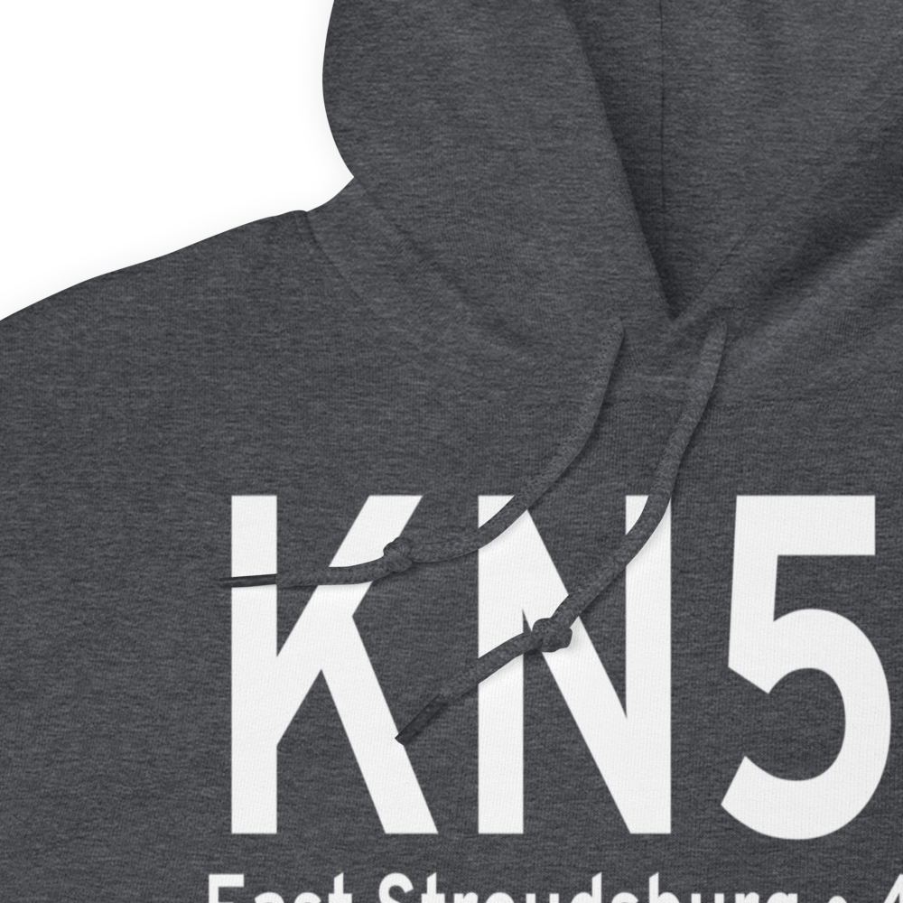 Stroudsburg Pocono Airport (KN53) ICAO Hoodie Sweatshirt 