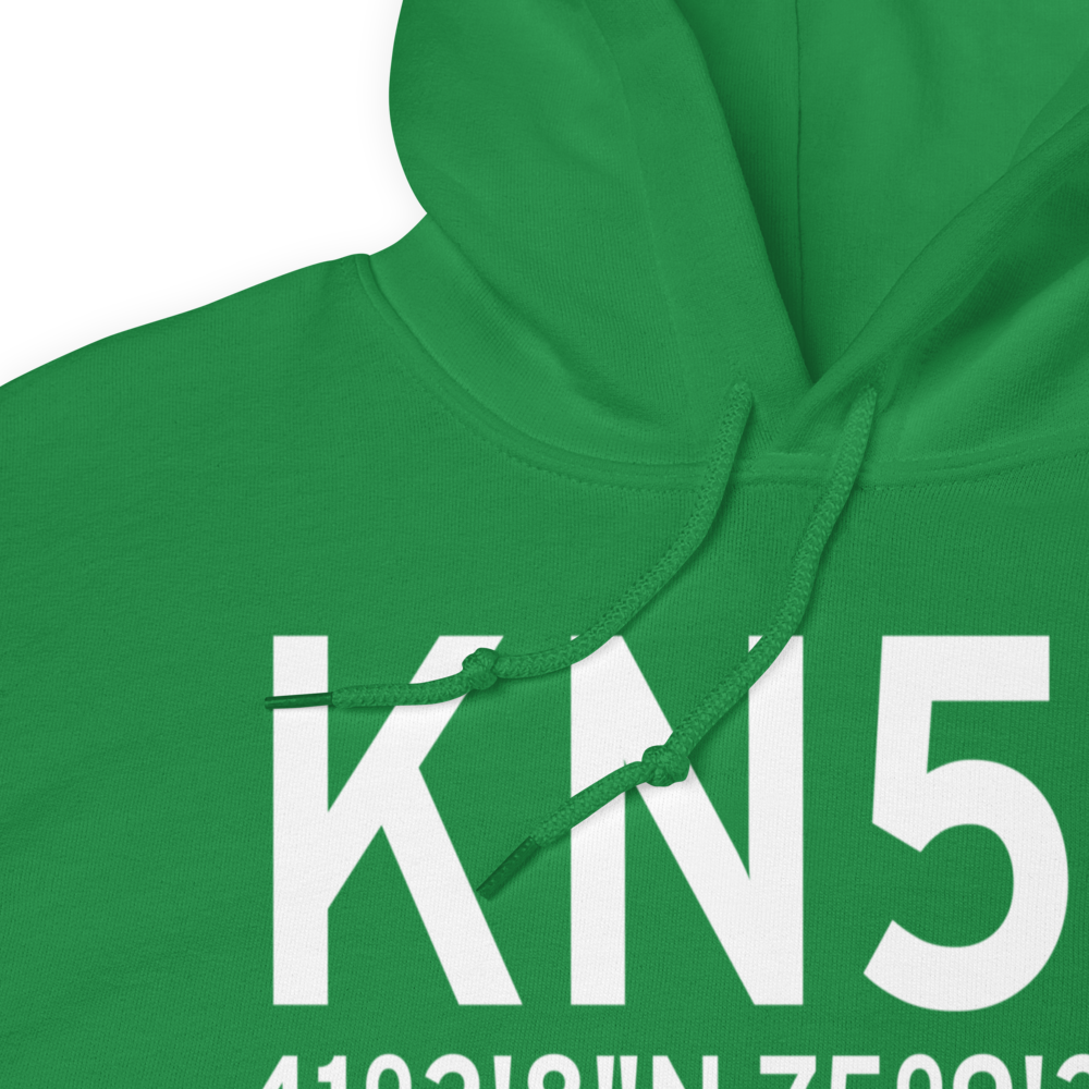 Stroudsburg Pocono Airport (KN53) ICAO Hoodie Sweatshirt 