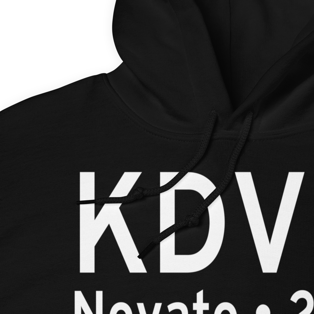 Marin County Airport - Gnoss Field (KDVO) ICAO Hoodie Sweatshirt 