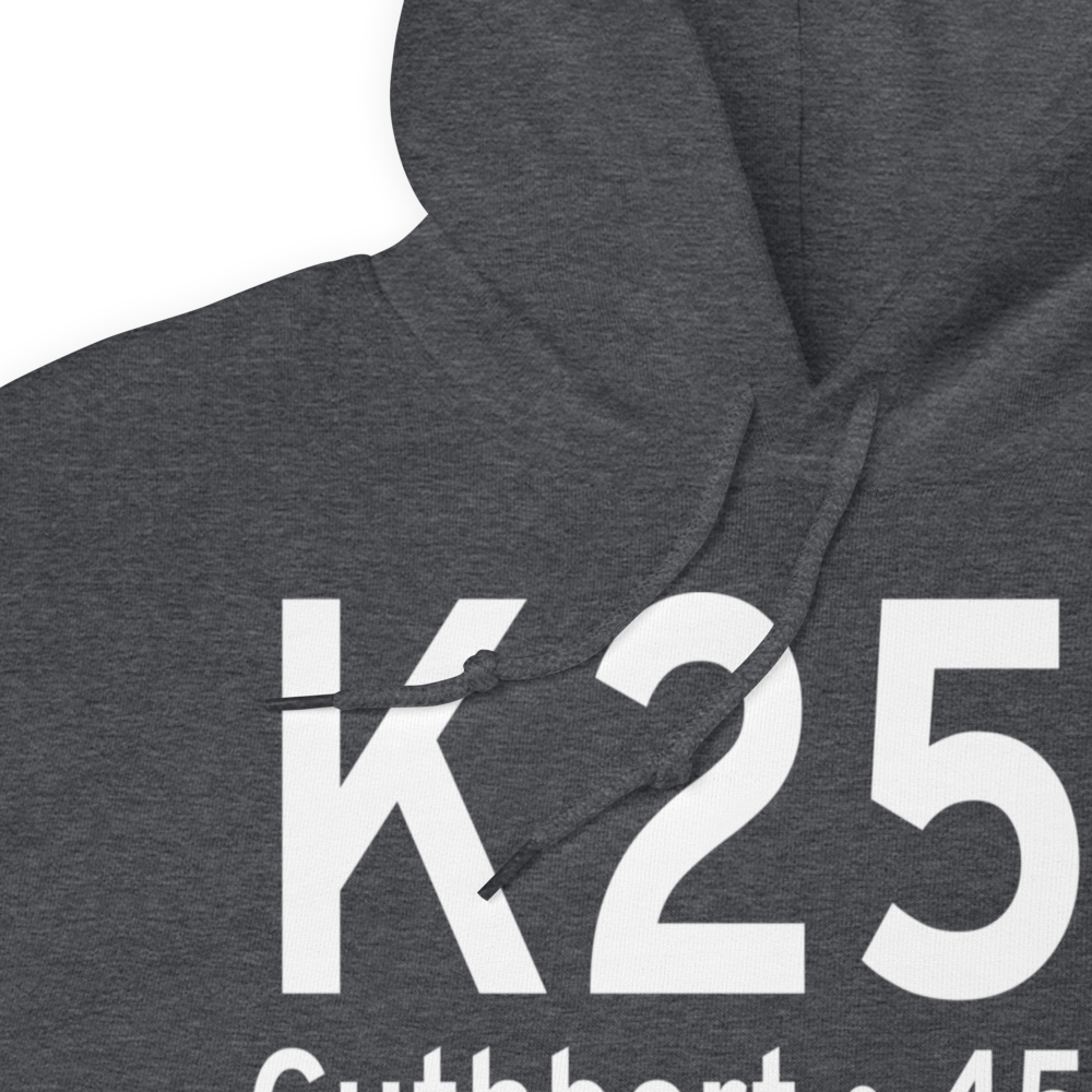 Cuthbert-Randolph Airport (K25J) ICAO Hoodie Sweatshirt 