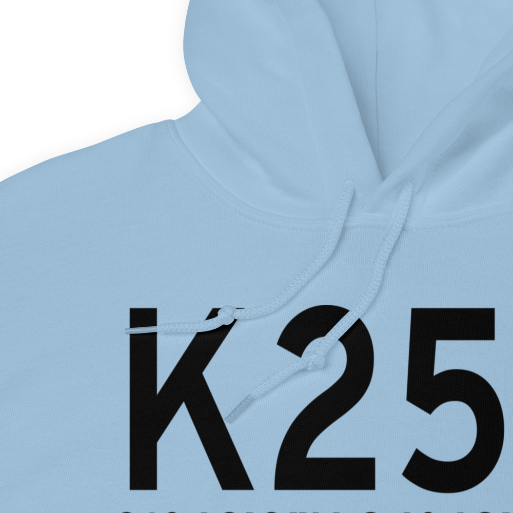 Cuthbert-Randolph Airport (K25J) ICAO Hoodie Sweatshirt 