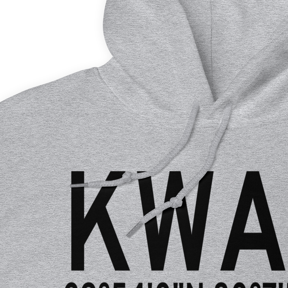 Greene County Airport (KWAY) ICAO Hoodie Sweatshirt 