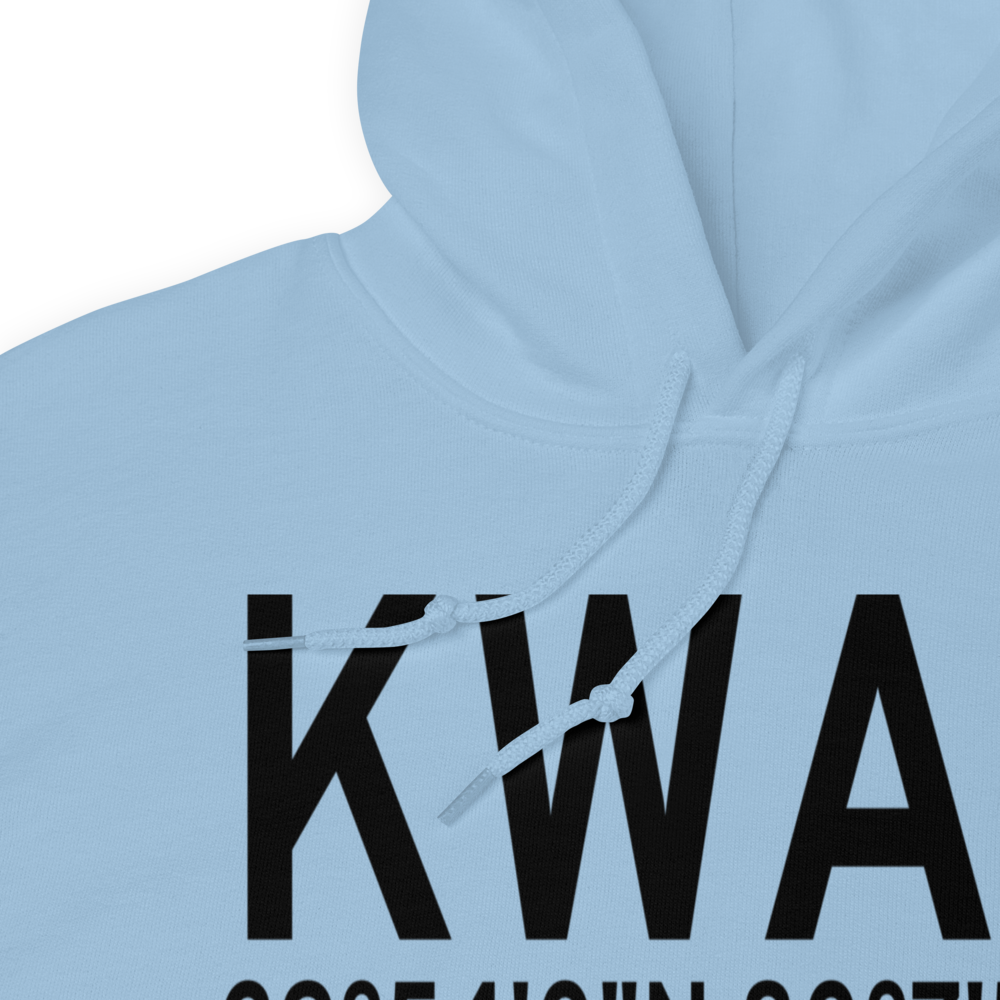 Greene County Airport (KWAY) ICAO Hoodie Sweatshirt 