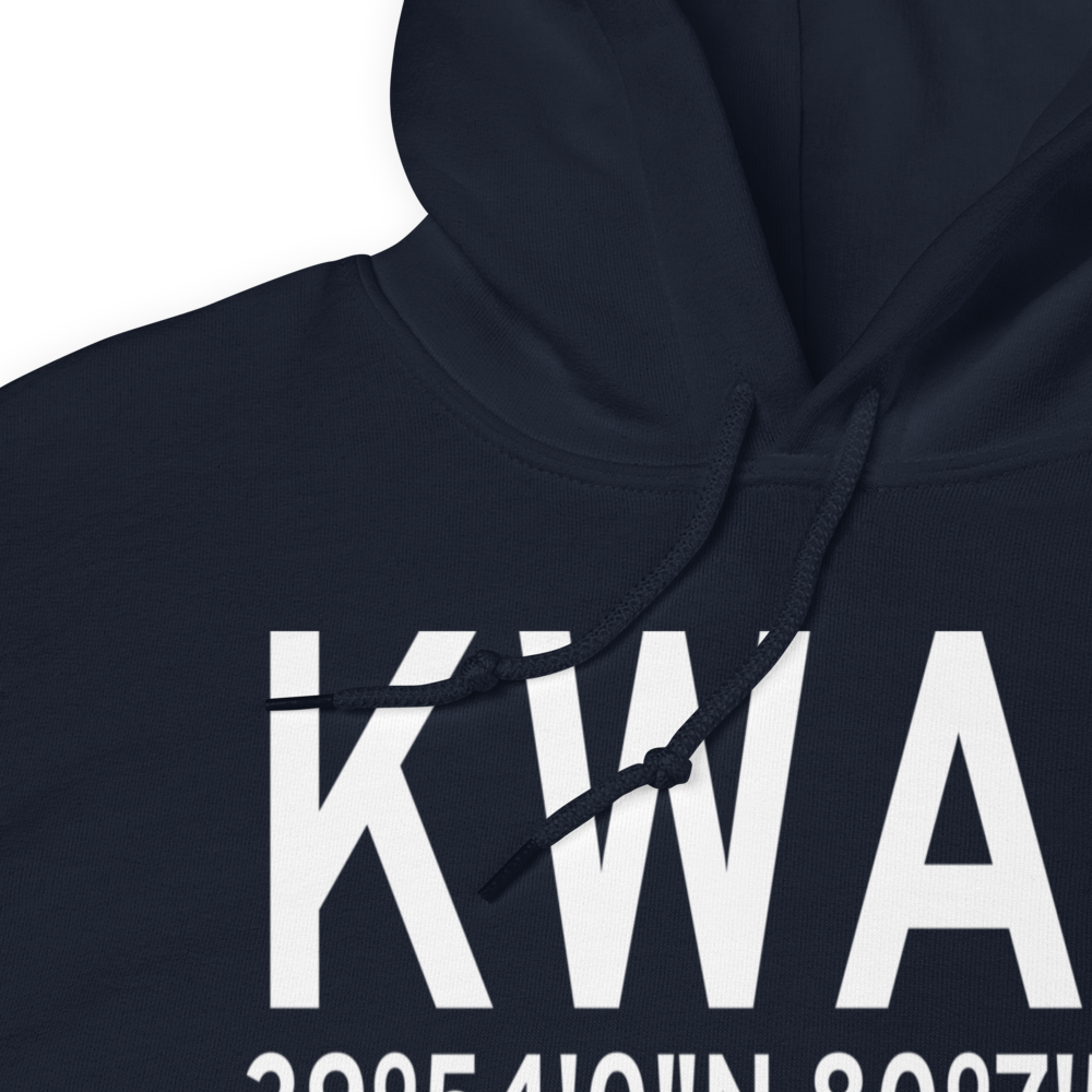 Greene County Airport (KWAY) ICAO Hoodie Sweatshirt 