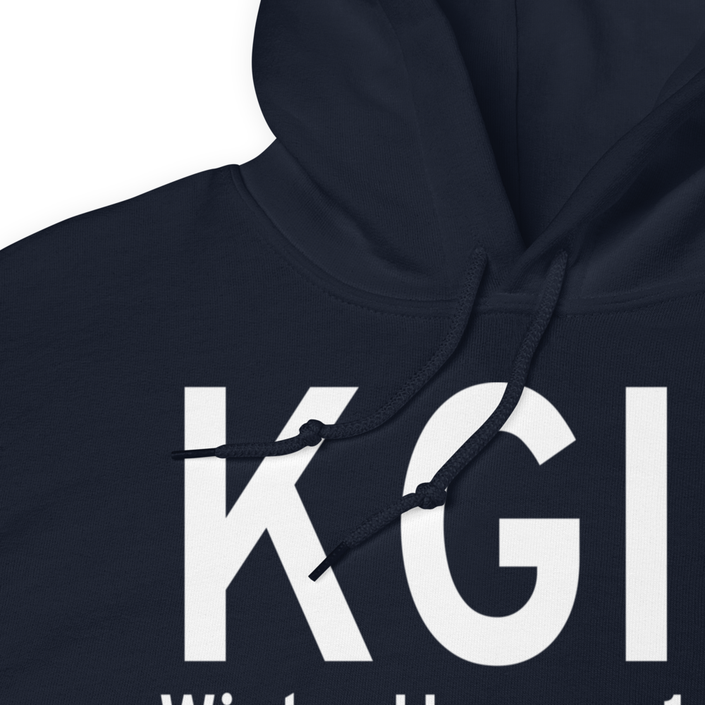 Winter Haven Regional Airport - Gilbert Field (KGIF) ICAO Hoodie Sweatshirt 