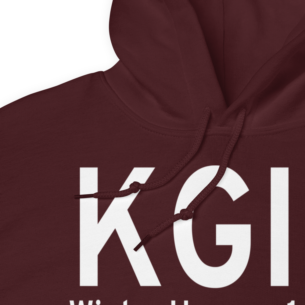 Winter Haven Regional Airport - Gilbert Field (KGIF) ICAO Hoodie Sweatshirt 
