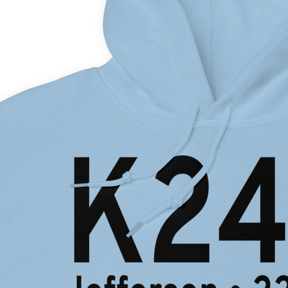 Cypress River Airport (K24F) ICAO Hoodie Sweatshirt 