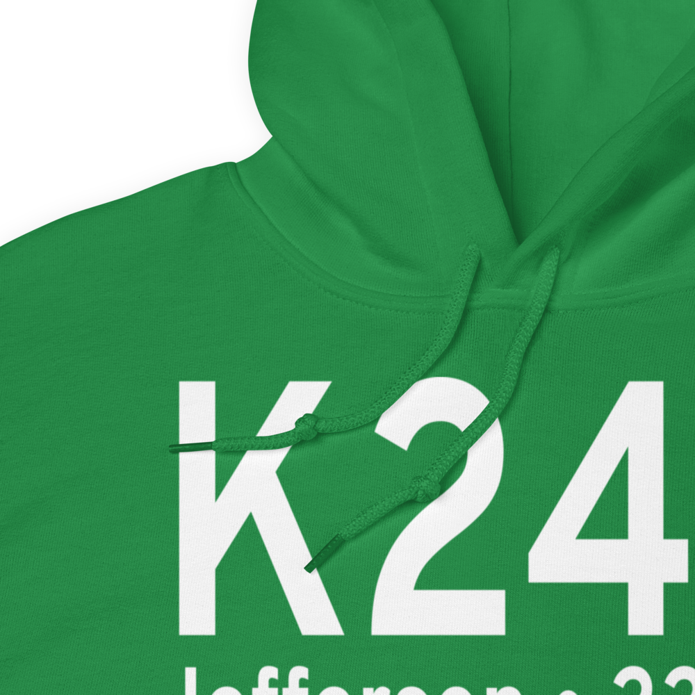 Cypress River Airport (K24F) ICAO Hoodie Sweatshirt 