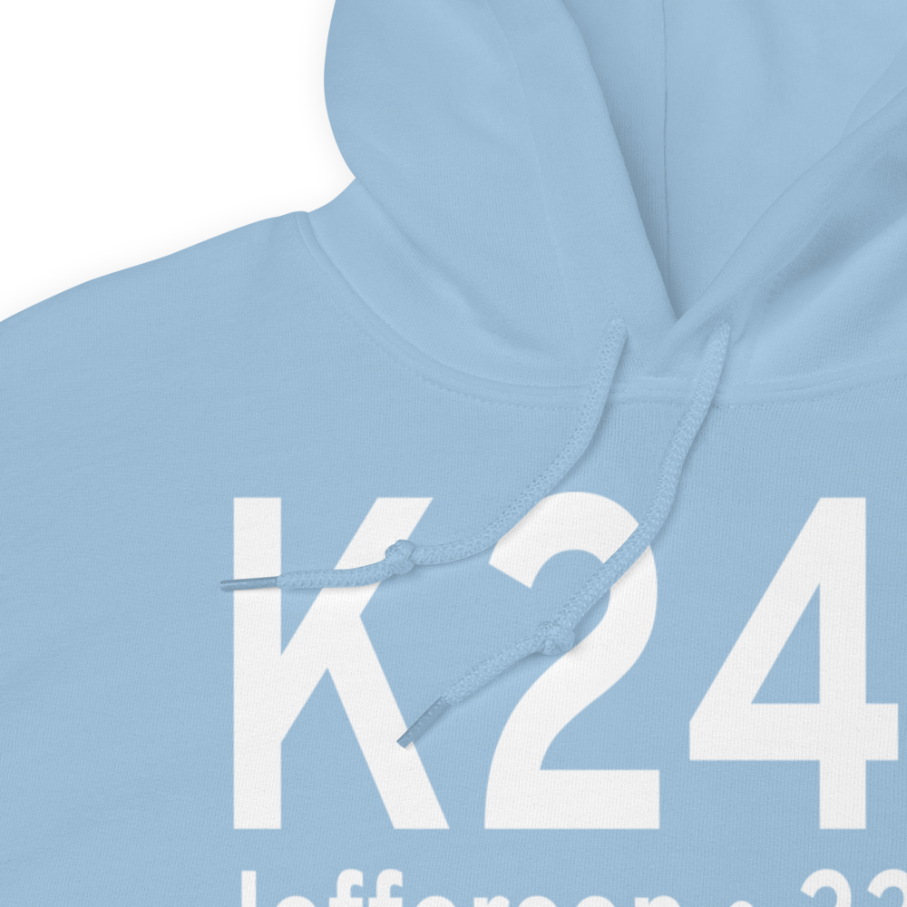 Cypress River Airport (K24F) ICAO Hoodie Sweatshirt 