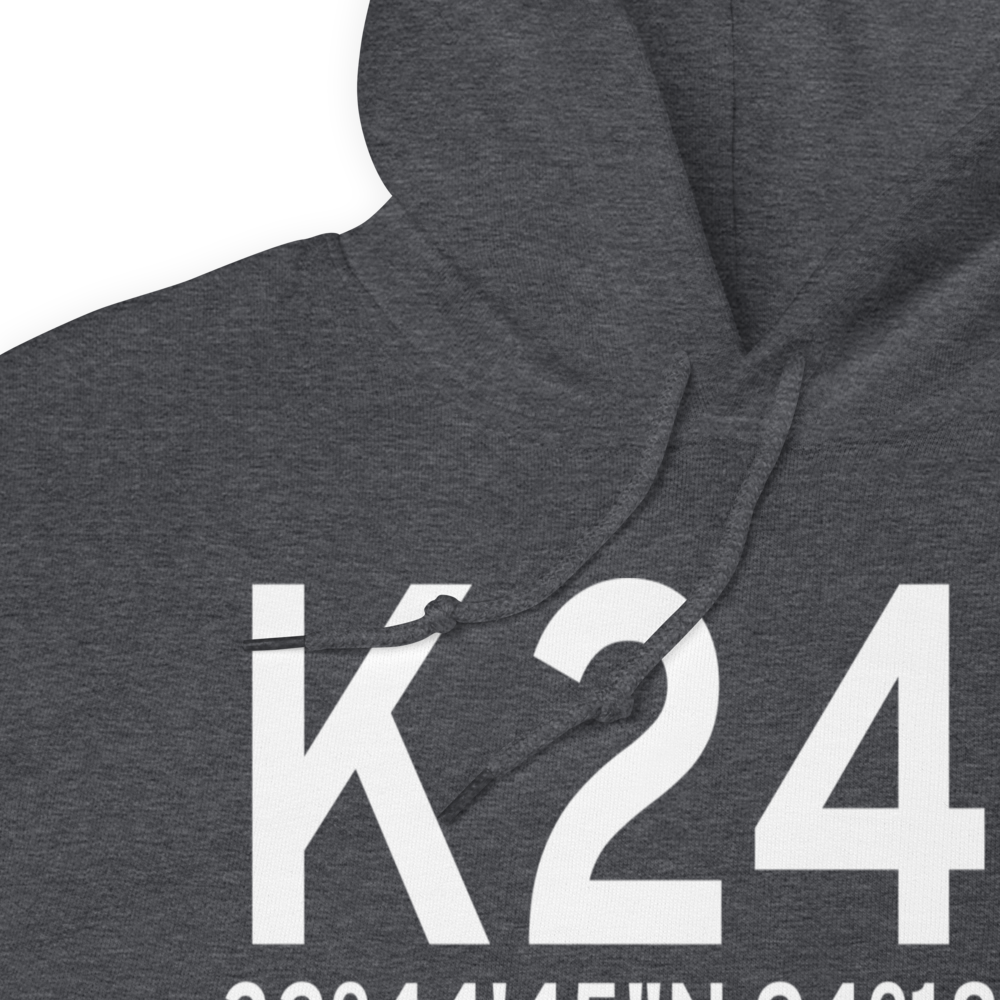 Cypress River Airport (K24F) ICAO Hoodie Sweatshirt 