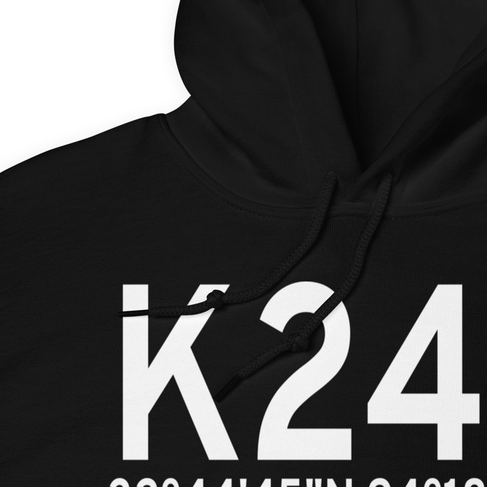 Cypress River Airport (K24F) ICAO Hoodie Sweatshirt 