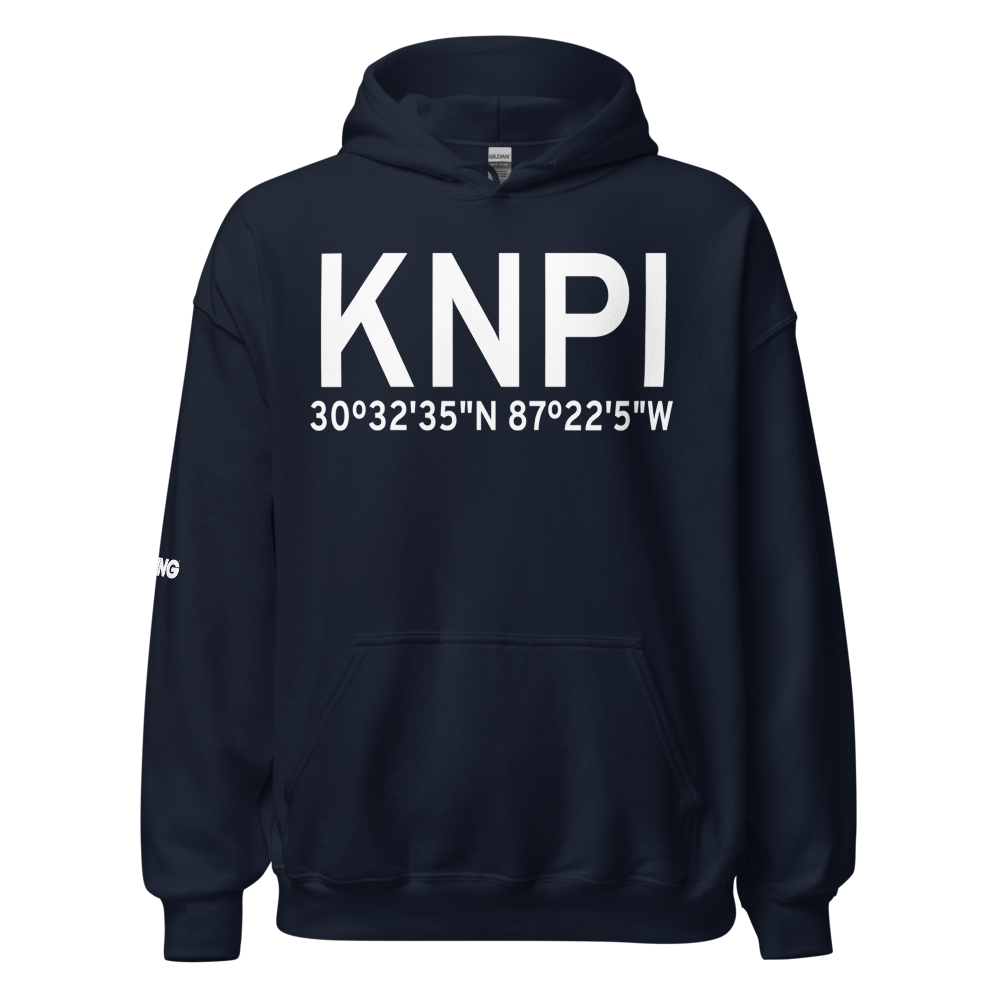 Site 8 NOLF (KNPI) ICAO Hoodie Sweatshirt 