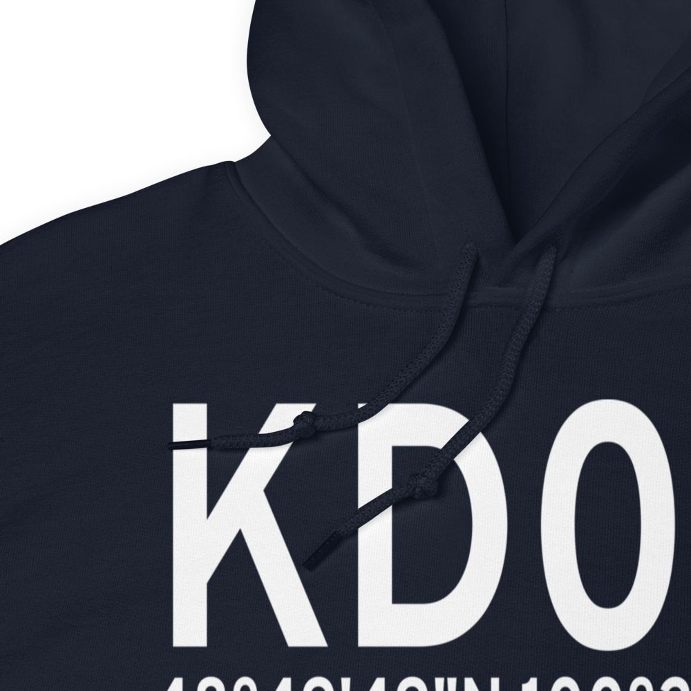 Bottineau Municipal Airport (KD09) ICAO Hoodie Sweatshirt 