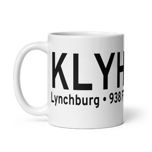 Lynchburg Regional Preston Glenn Field (KLYH) ICAO Mug