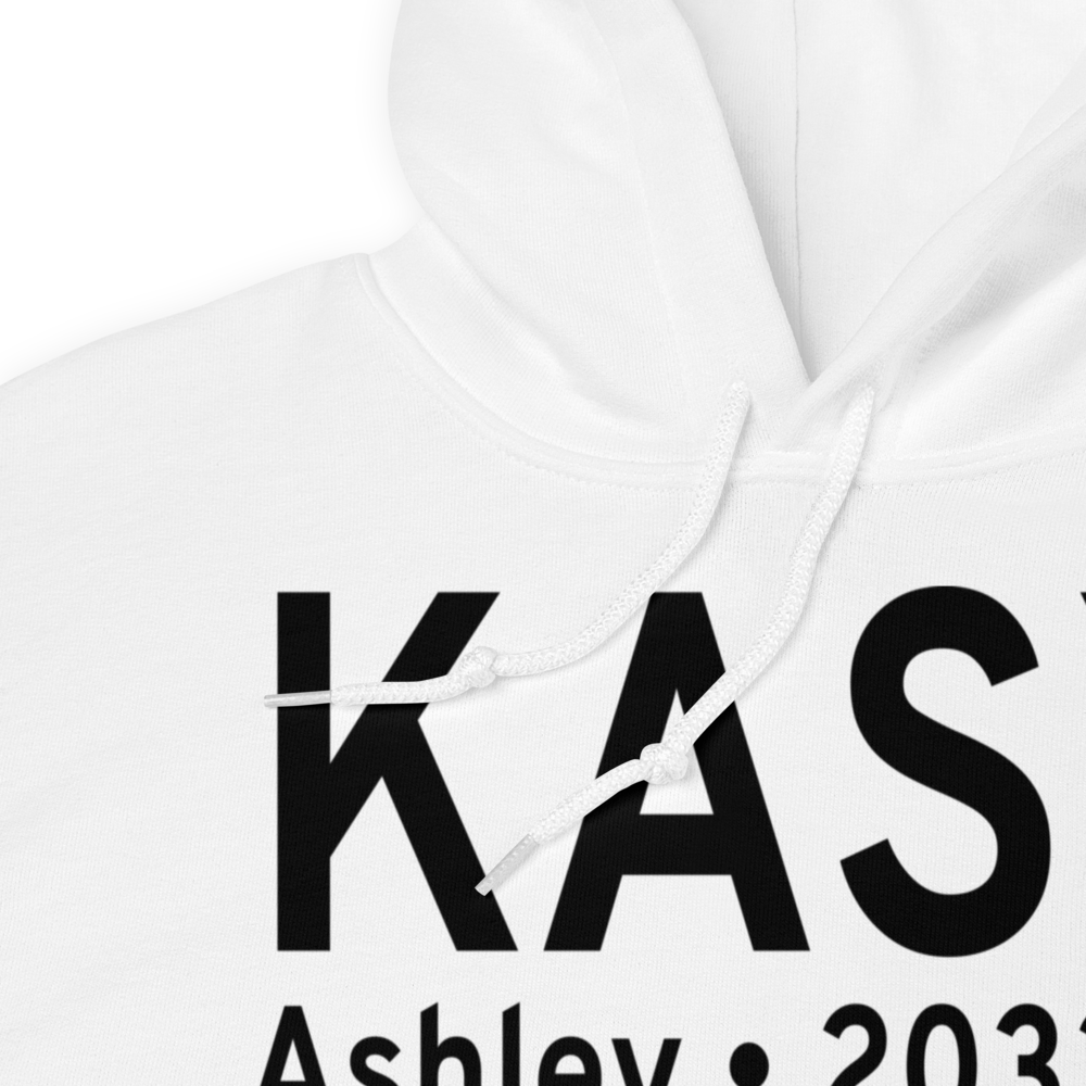 Ashley Municipal Airport (KASY) ICAO Hoodie Sweatshirt 