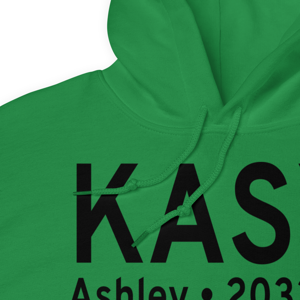 Ashley Municipal Airport (KASY) ICAO Hoodie Sweatshirt 