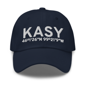 Ashley Municipal Airport (KASY) ICAO Hat