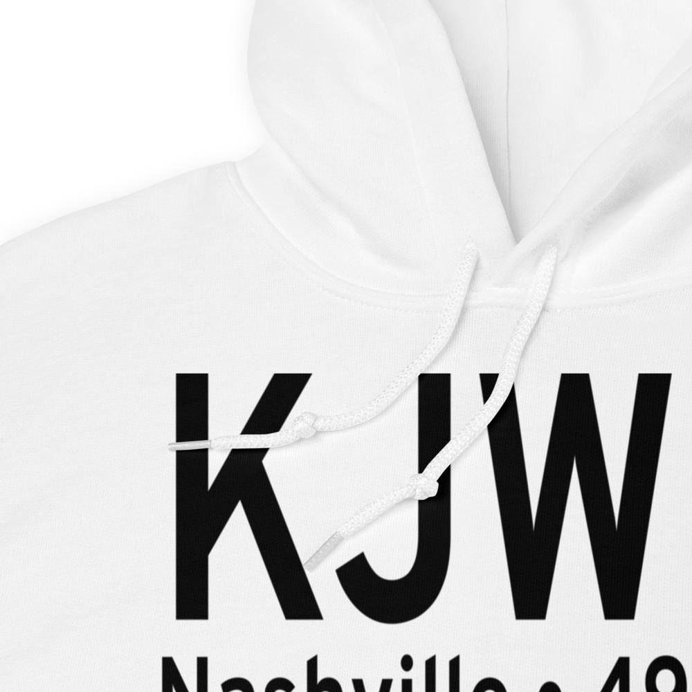 John C Tune Airport (KJWN) ICAO Hoodie Sweatshirt 