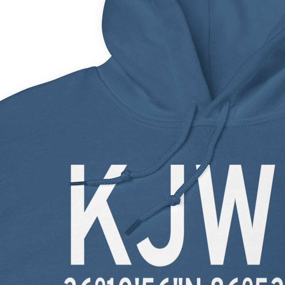 John C Tune Airport (KJWN) ICAO Hoodie Sweatshirt 