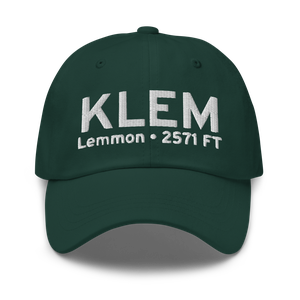 Lemmon Municipal Airport (KLEM) ICAO Hat