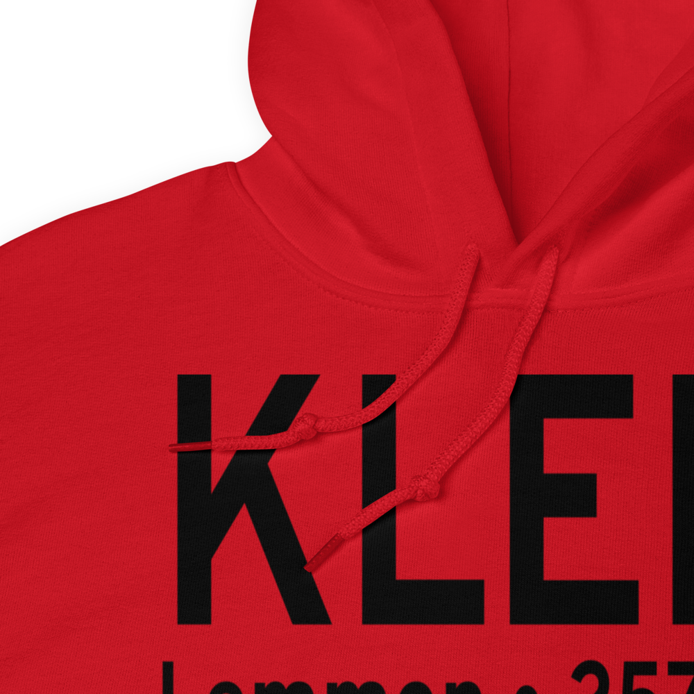Lemmon Municipal Airport (KLEM) ICAO Hoodie Sweatshirt 