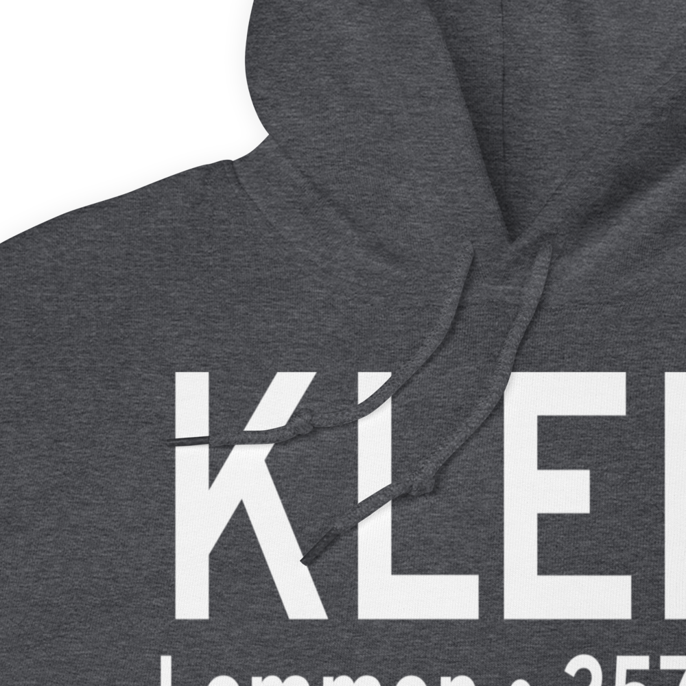 Lemmon Municipal Airport (KLEM) ICAO Hoodie Sweatshirt 