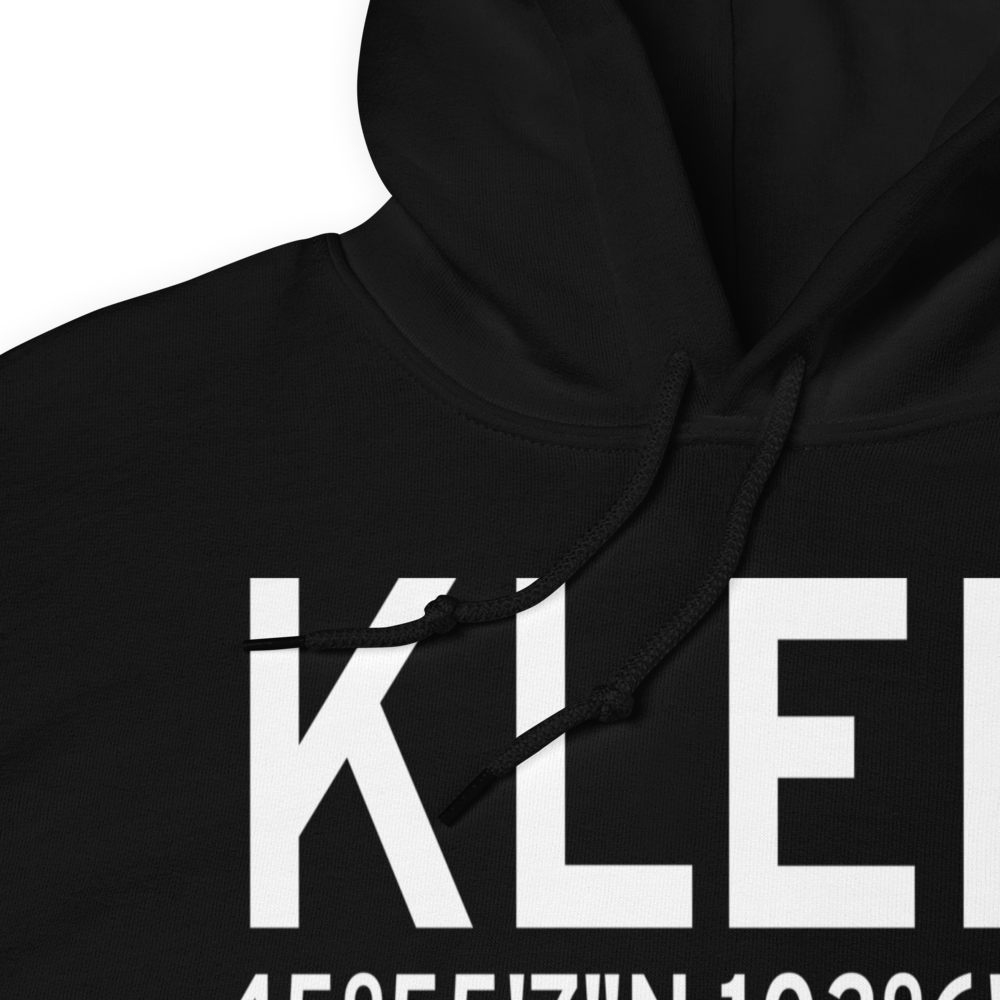 Lemmon Municipal Airport (KLEM) ICAO Hoodie Sweatshirt 