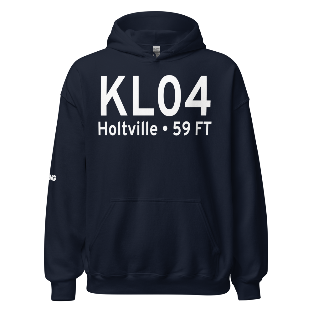 Holtville Airport (KL04) ICAO Hoodie Sweatshirt 