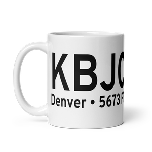 Rocky Mountain Metropolitan Airport (KBJC) ICAO Mug