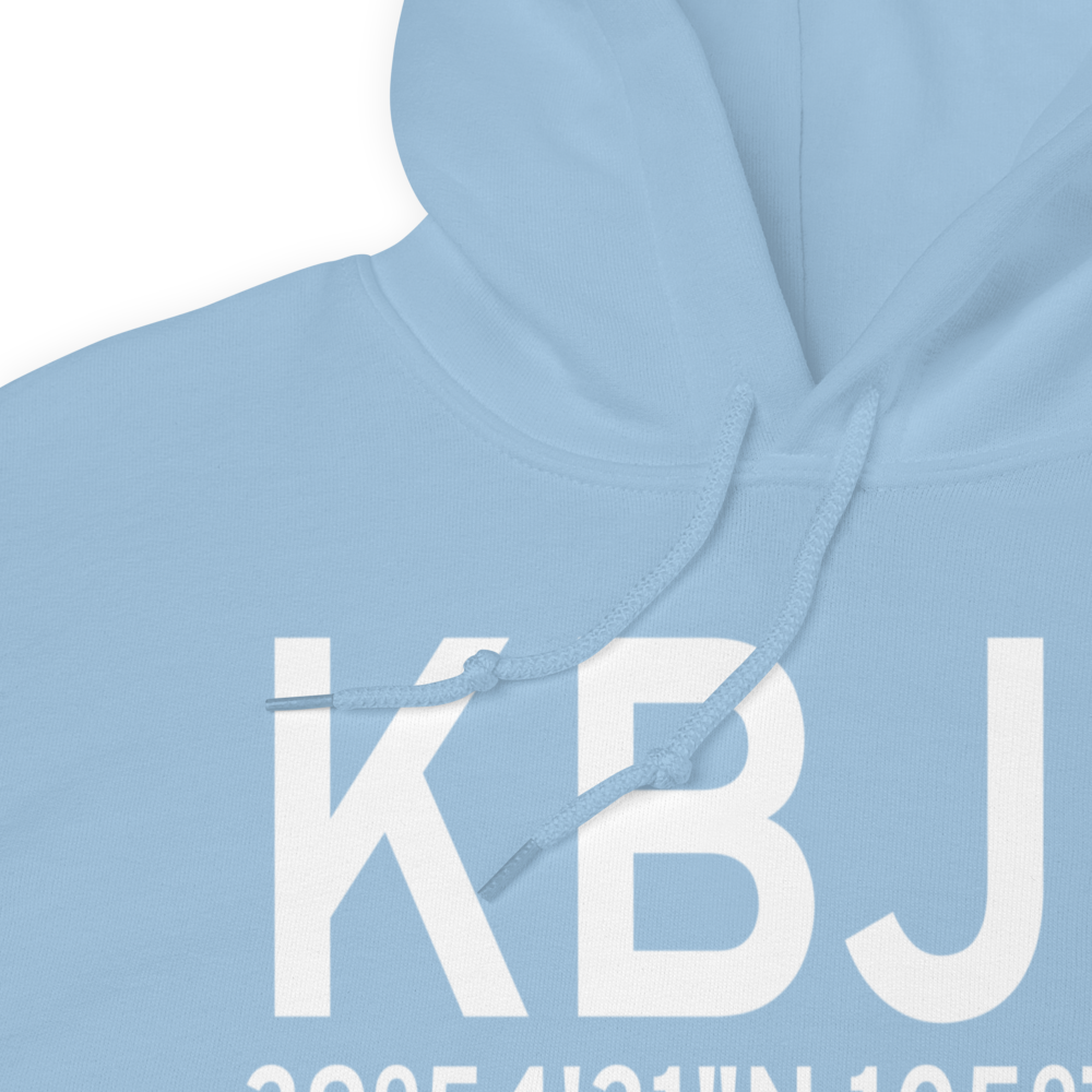 Rocky Mountain Metropolitan Airport (KBJC) ICAO Hoodie Sweatshirt 