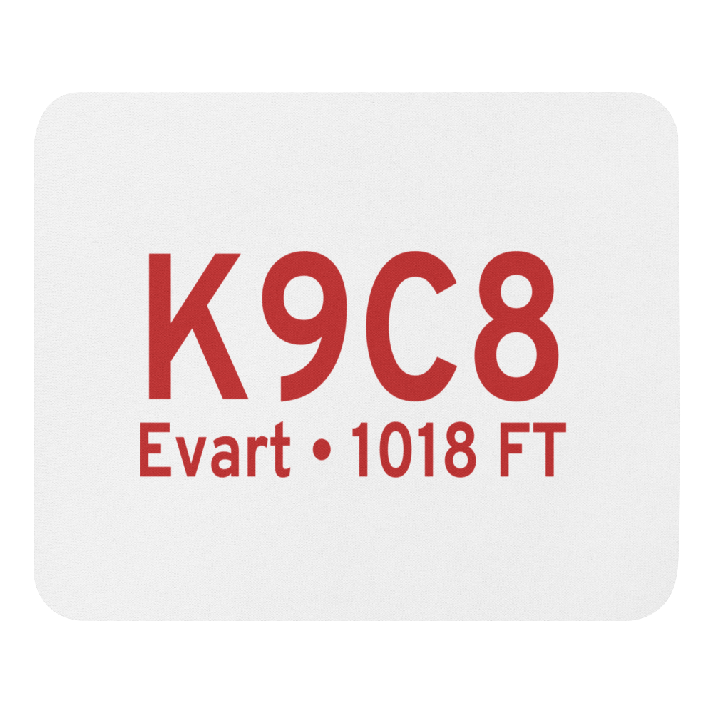 Evart Municipal Airport (K9C8) ICAO  Mouse Pad 
