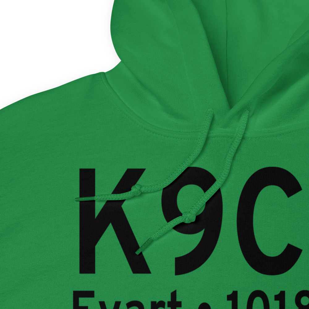 Evart Municipal Airport (K9C8) ICAO Hoodie Sweatshirt 
