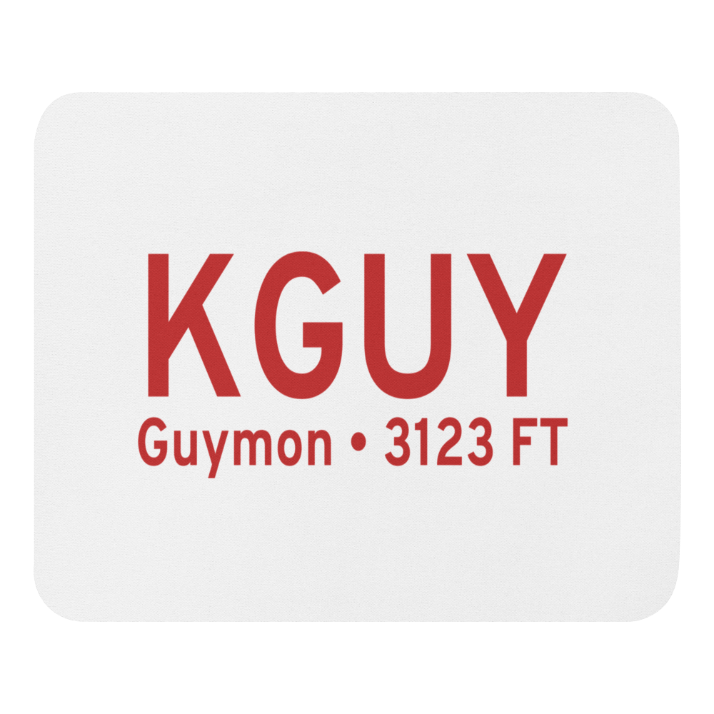Guymon Municipal Airport (KGUY) ICAO  Mouse Pad 