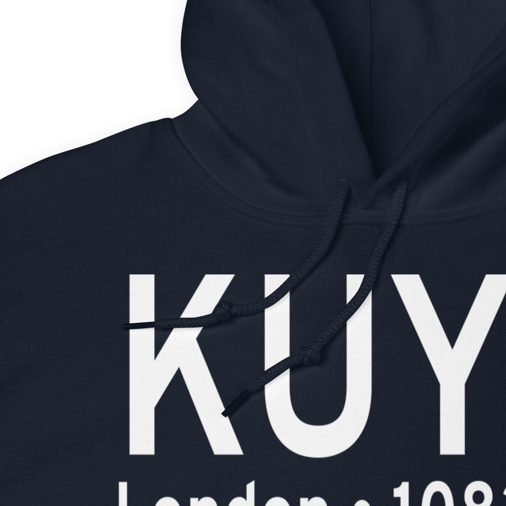 Madison County Airport (KUYF) ICAO Hoodie Sweatshirt 