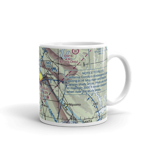 Oceano County Airport (L52) VFR Sectional  Mug