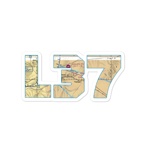 Grand Canyon Caverns Airport (L37) VFR Sectional Sticker