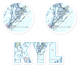Port Largo Airport (KYL) VFR Sectional Sticker Pack