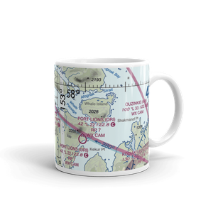 Port Bailey Seaplane Base (KPY) VFR Sectional  Mug