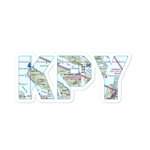 Port Bailey Seaplane Base (KPY) VFR Sectional Sticker
