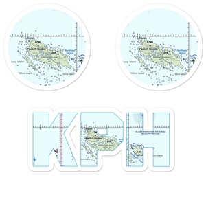 Pauloff Harbor Seaplane Base (KPH) VFR Sectional Sticker Pack
