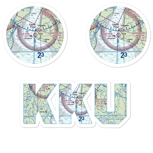 Ekuk Airport (KKU) VFR Sectional Sticker Pack